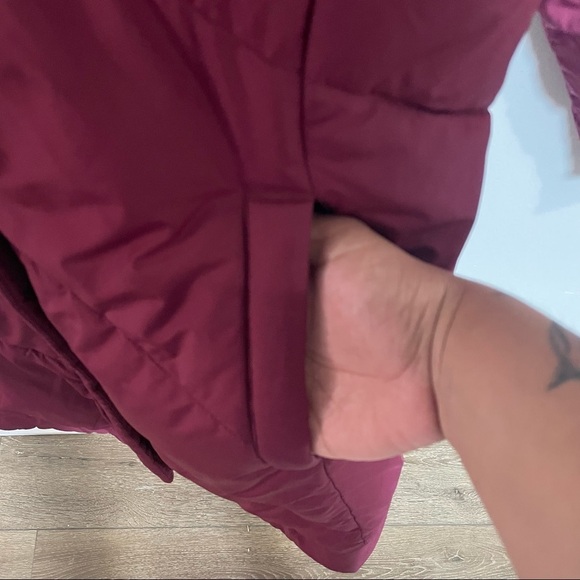 Columbia Eggplant Purple Snow Eclipse Mid Jacket Winter Fall Coat Size M - Picture 5 of 7